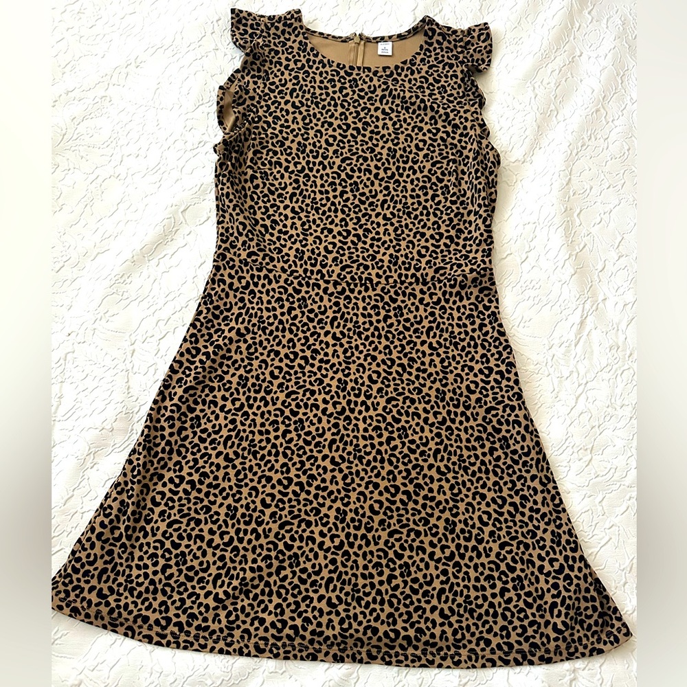 Old Navy Women’s Leopard Print Dress Size Small Petite NWT